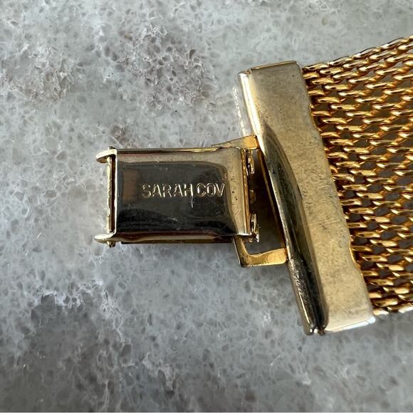 Sarah Coventry Gold Bracelet with Multicolor Stones - Picture 4 of 5